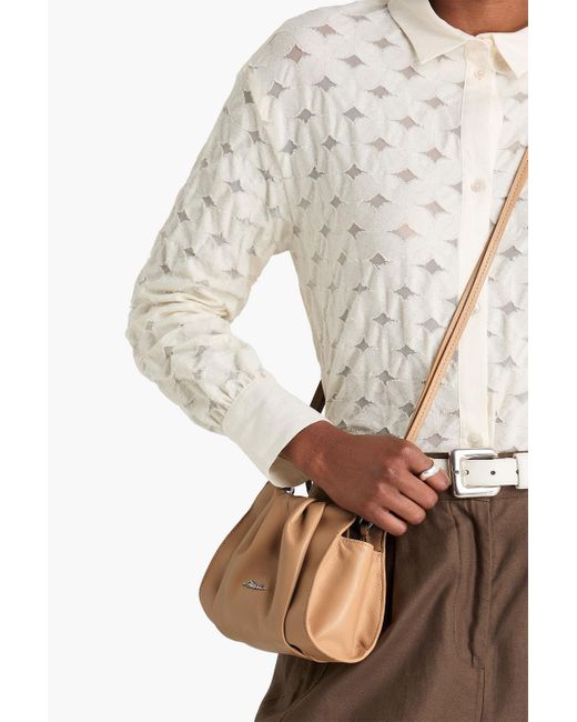 3.1 Phillip Lim Natural Blossom Mini Leather Cross-Body Bag