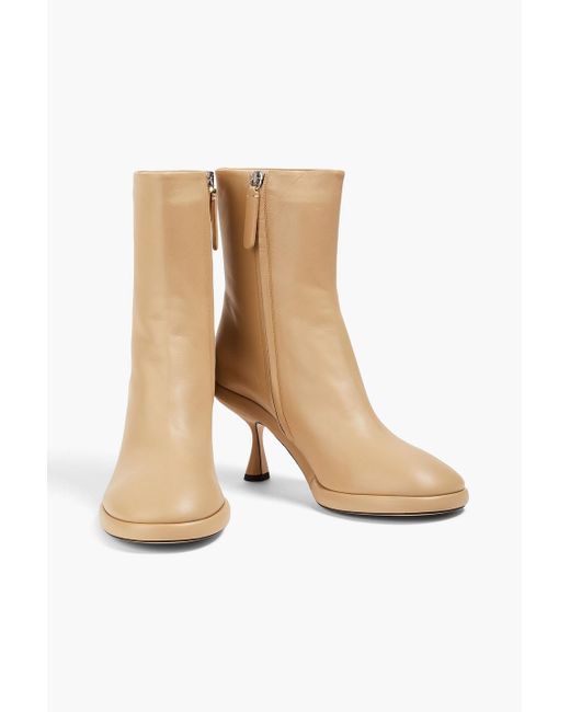 Wandler Natural Leather Ankle Boots