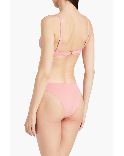 Melissa Odabash Pink Montreal bikini-oberteil mit bügel