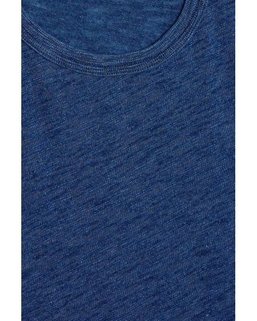 Alex Mill T-shirt aus baumwoll-jersey mit flammgarneffekt in Blue für Herren
