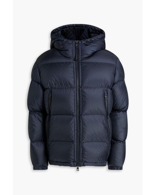 Moncler Blue Rivau Quilted Shell Down Jacket for men