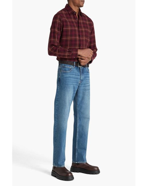 FRAME Blue The Straight Denim Jeans for men
