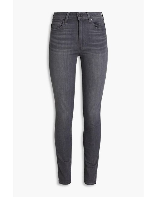 PAIGE Blue Bombshell High-rise Skinny Jeans