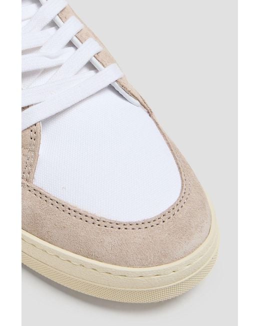 Off-White c/o Virgil Abloh White 5.0 Canvas, Leather And Suede Sneakers for men