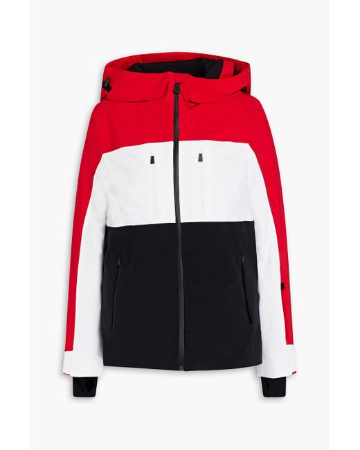 Aztech Mountain Red Ajax Color-block Ski Jacket