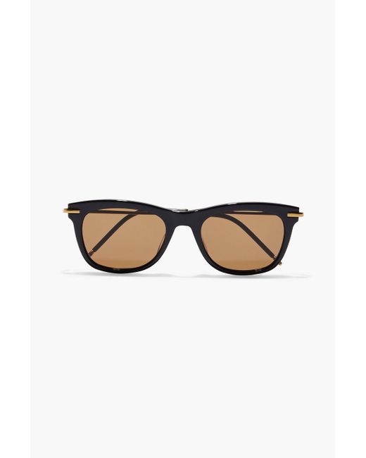 Thom Browne Blue D-frame Acetate Sunglasses for men