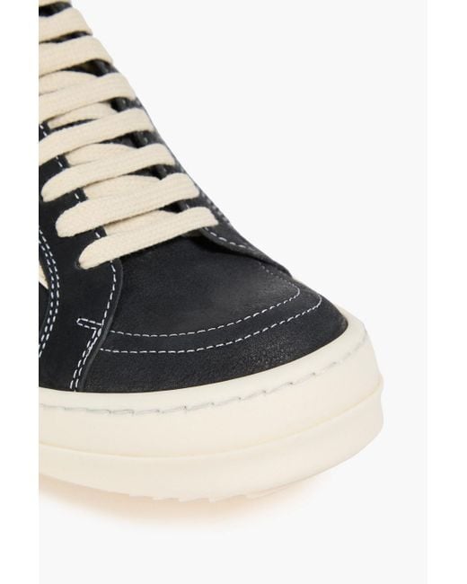 Rick Owens Black Vintage sneakers aus leder