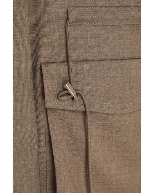 A.Emery Brown Bennett Wool Jacket