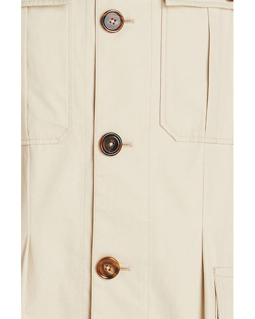 Dolce & Gabbana Natural Cotton-gabardine Jacket for men