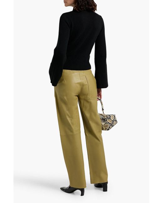 Autumn Cashmere Black Kaschmirpullover