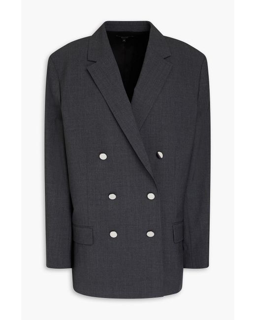 Theory Black Blazer aus einer wollmischung
