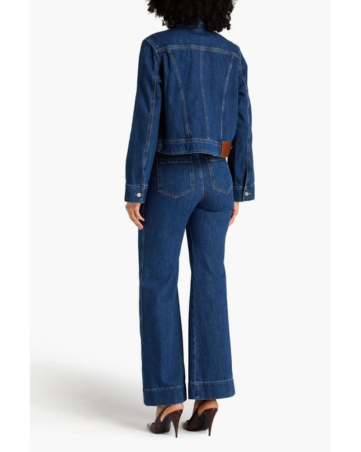 Victoria Beckham Blue Denim Jacket
