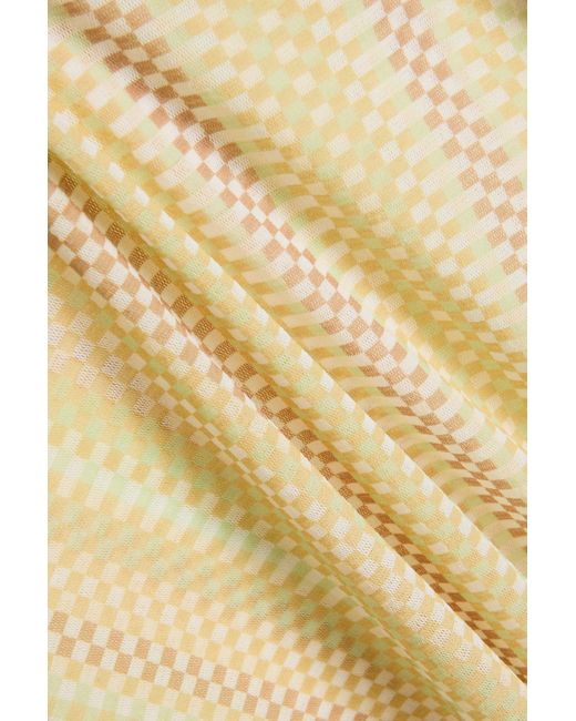 Missoni White Printed Mesh Top