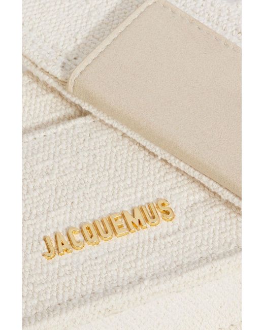 Jacquemus Natural Le Ciuciu Canvas Shoulder Bag