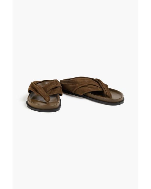 A.Emery Brown Shaw Suede Sandals