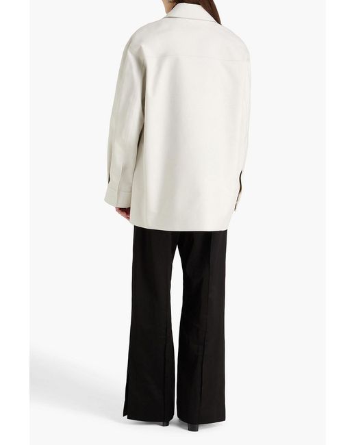 Jil Sander White Cotton Jacket