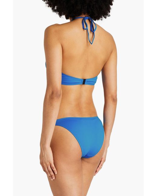 Bondi Born Blue Anna neckholder-bikini-oberteil
