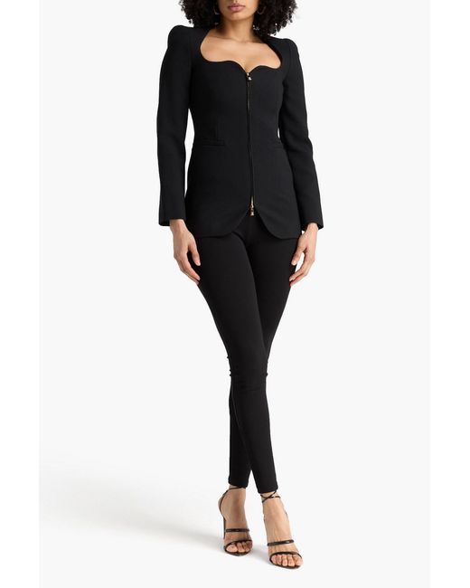 Versace Black Crepe Jacket