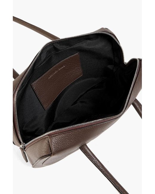 Aesther Ekme Brown Lagune Pebbled-leather Shoulder Bag