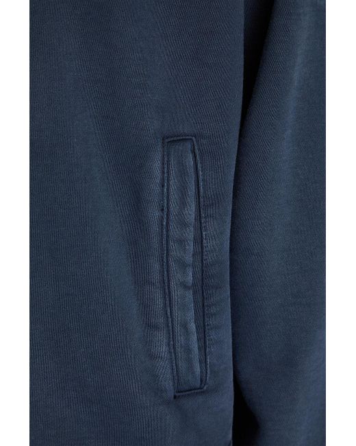 Missoni Blue Cotton-fleece Zip-up Hoodie for men