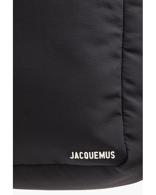 Jacquemus Black Le Cuscinu Canvas Shoulder Bag