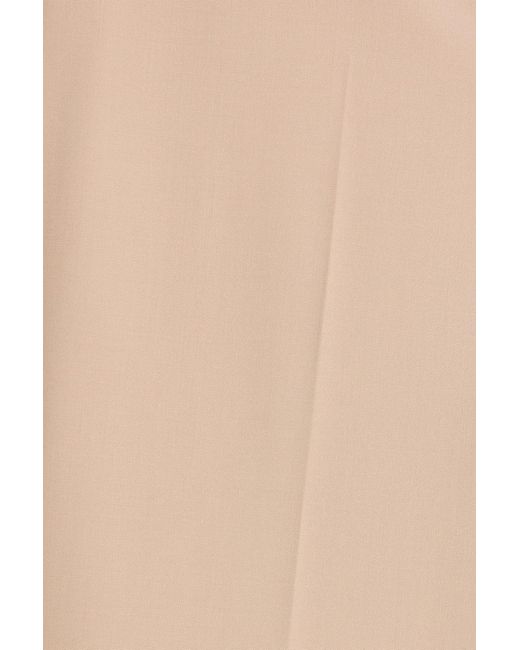 Theory Natural Treeca 2 Cropped Wool-blend Slim-leg Pants
