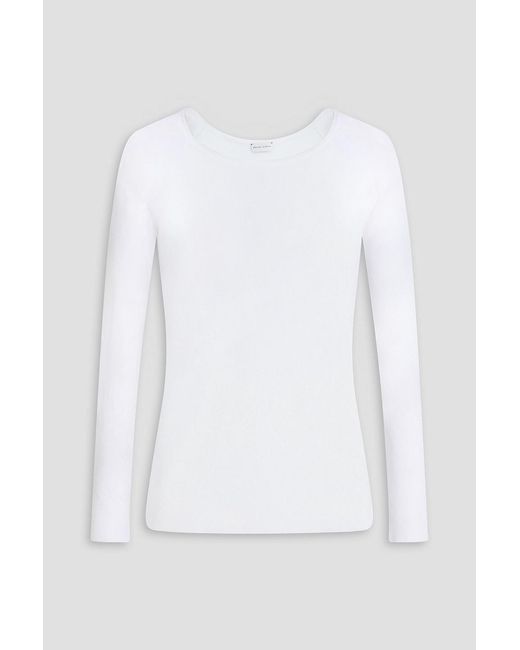 Magda Butrym White Knitted Top