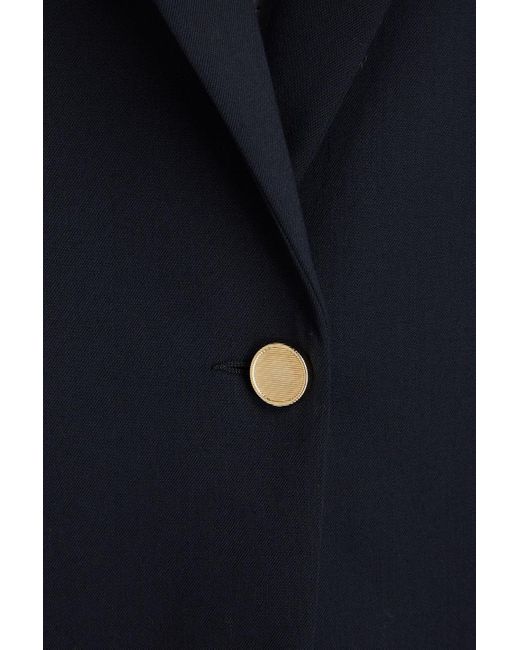 Sandro Blue Twill Blazer