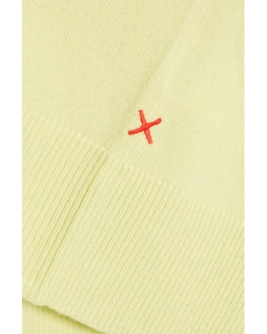 Chinti & Parker Yellow Wool And Cashmere-Blend Sweater