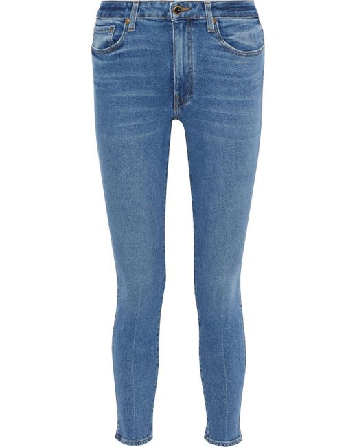 Khaite Denim Kassandra Mid-rise Skinny 