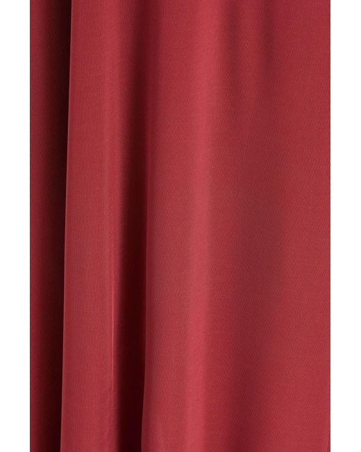 BITE STUDIOS Red Movere Stretch-jersey Maxi Skirt