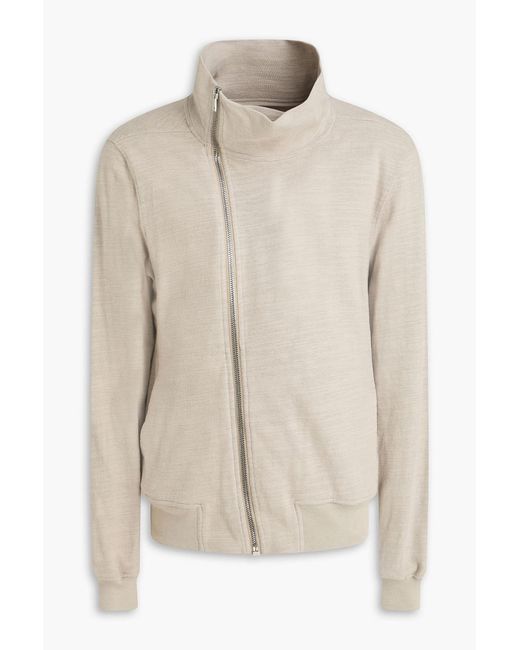 Rick Owens Natural Cotton-Jersey Sweatshirt for men