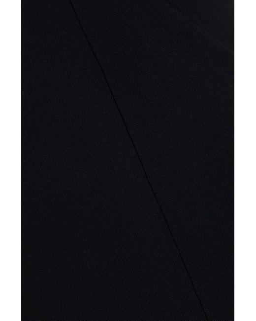 Magda Butrym Black Badeanzug mit asymmetrischer schulterpartie und cut-outs