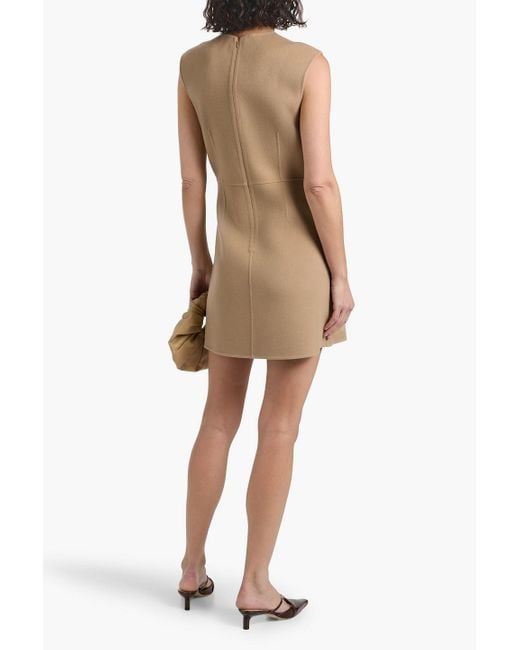 theory brown dress Theory Beige Size P Dress – Swap Boutique main image 1