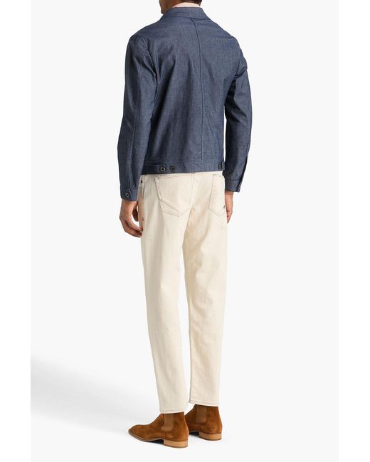 Slowear Blue Denim Jacket for men