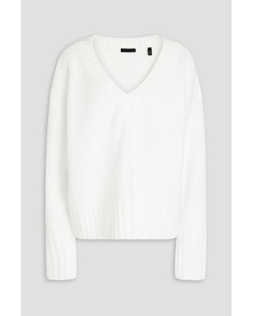 ATM White Knitted Sweater