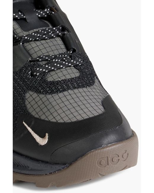 Nike Black Acg Air Nasu 2 Shell And Ripstop Sneakers for men