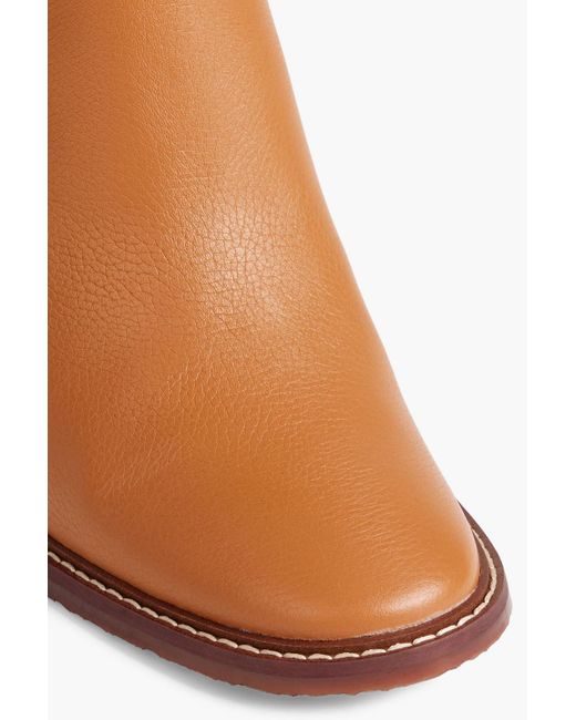 elsham leather ankle boots