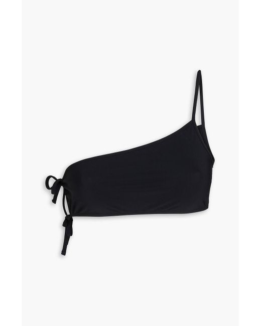Rick Owens Black One-Shoulder Bikini Top
