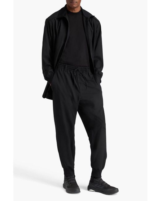 Y-3 Track pants aus twill in Black für Herren