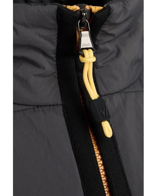 Y/OSEMITE Black Quilted Shell Jacket for men