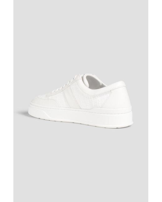 stuart weitzman daryl leather sneakers