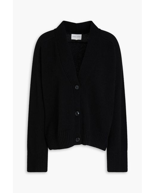 Loulou de Saison Black Kaia Cashmere Cardigan