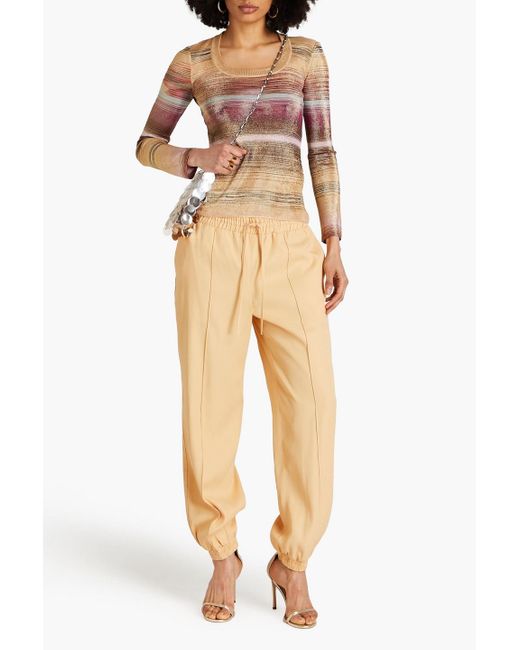 Missoni Pink Striped Knitted Top