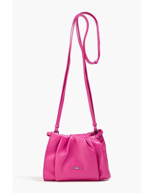 3.1 Phillip Lim Blossom Pleated Leather Cross-body Bag in Pink | Lyst