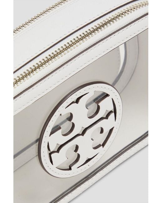 Tory Burch Metallic Mini Miller Tpu Cross-body Bag