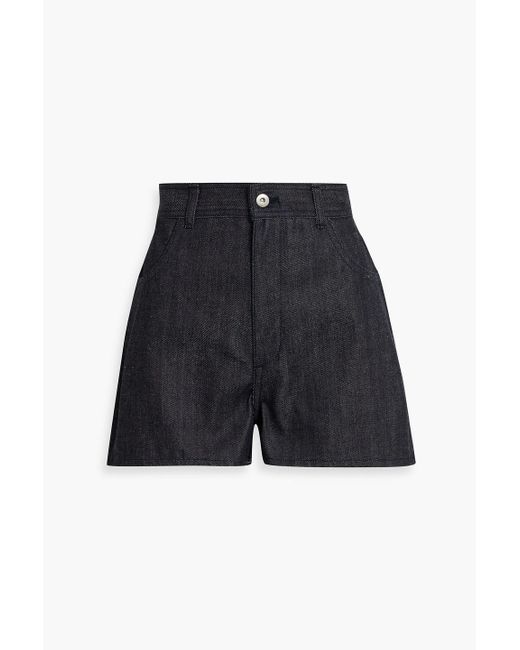 Jil Sander Blue Denim Shorts