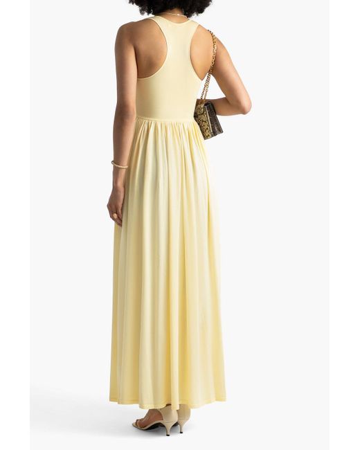 Zimmermann Metallic Jersey Maxi Dress
