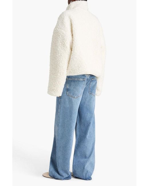 Entire studios Natural Teddy Fleece Jacket