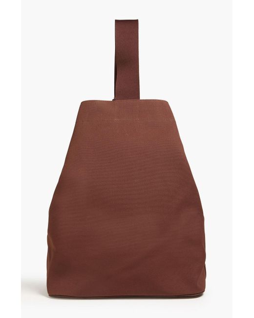 Studio Nicholson Purple Canvas Bucket Bag for men